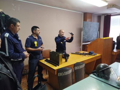 Посещение в РПУ-Горна Оряховица по случай празника на служителите на реда 5