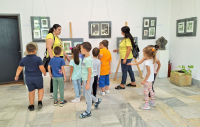Посещение на група "Пинокио" на МЕЖДУНАРОДНА ГРАФИЧНА ИЗЛОЖБА „ПИНОКИО“ 2
