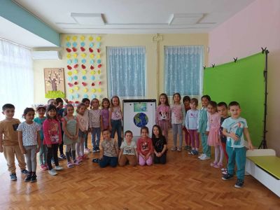 Отбелязване Денят на Земята - ДГ Първи юни - Горна Оряховица